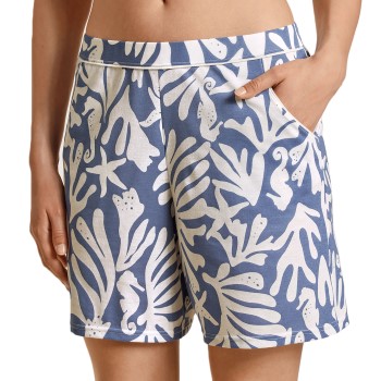 Calida Favourites Coast Shorts Blå/Hvid Small Dame