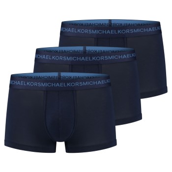 Michael Kors 3P Supreme Touch Trunks Marineblå Small Herre