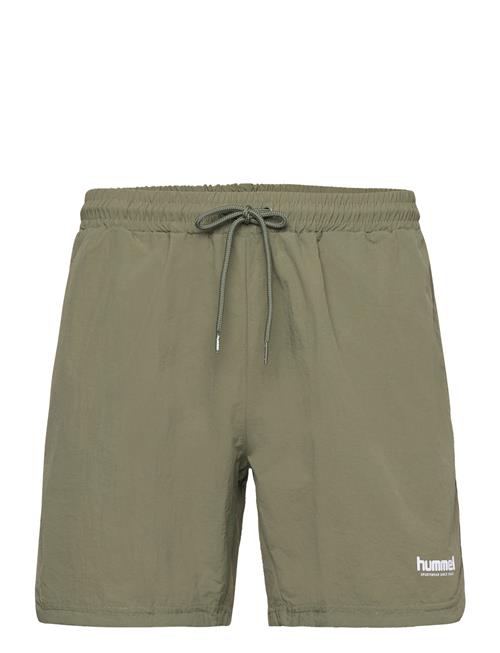 Hmllgc Travis Woven Shorts Hummel Khaki