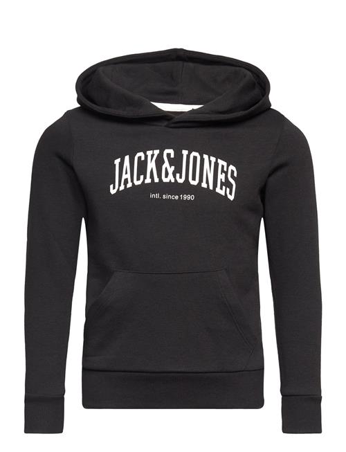 Se Jack & Jones Jjejosh Sweat Hood Sn Jnr Jack & J S Black ved Booztlet