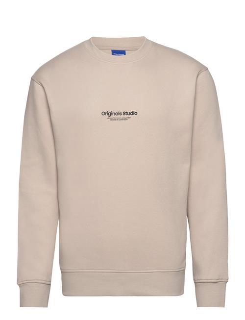 Jack & Jones Jorvesterbro Sweat Crew Neck Jack & J S Beige