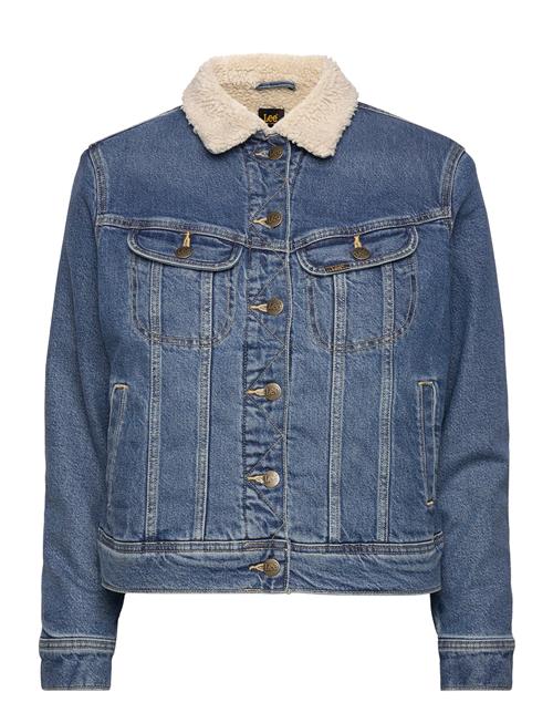 Lee Jeans Sherpa Rider Jkt Lee Jeans Blue