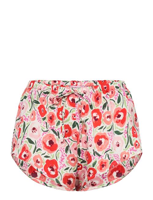 Hunkemöller Short Satin Funky Floral Hunkemöller Red