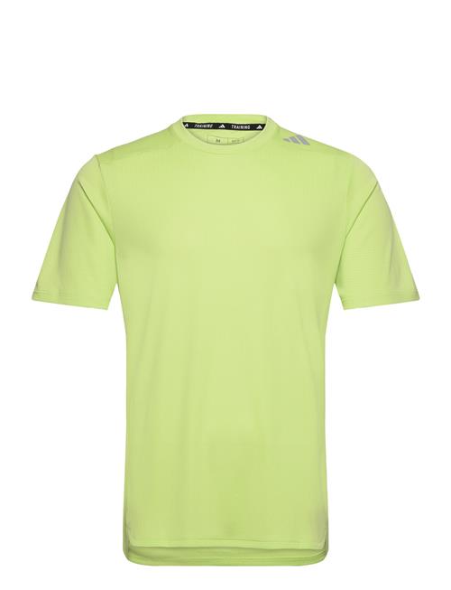 Se adidas Performance D4T Hr Hiit Tee Adidas Performance Green ved Booztlet