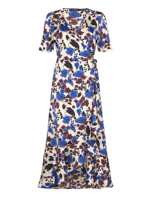 Slkarven Printed Dress Ss Soaked In Luxury Blue