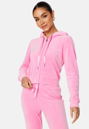 BUBBLEROOM Willow soft velour jacket Pink S