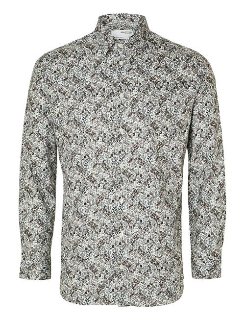 Selected Homme Slhslim-Ethan Shirt Ls Aop Noos Selected Homme Patterned