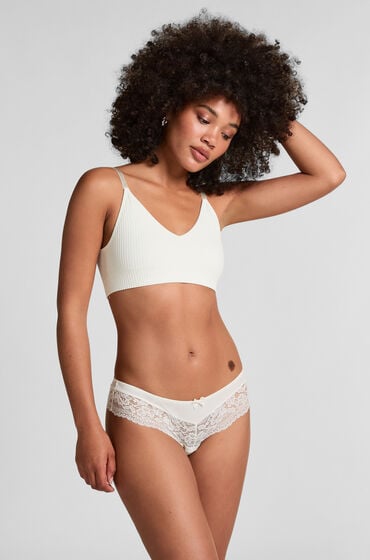 Hunkemöller Valencia brasiliansk hipster Hvid