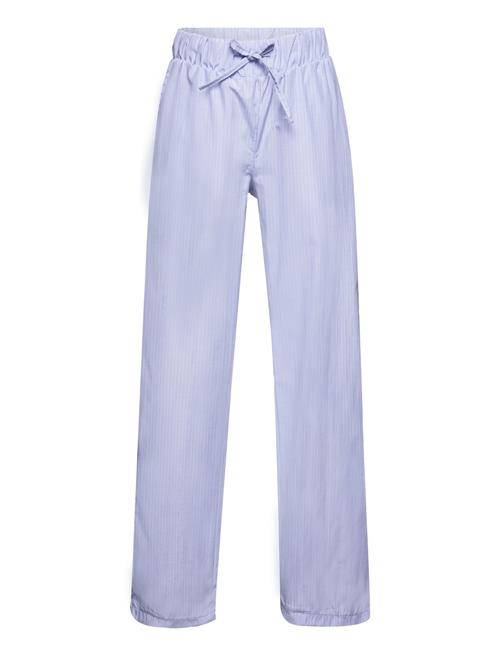 Se LMTD Nlflilucca Poplin Pant LMTD Blue ved Booztlet