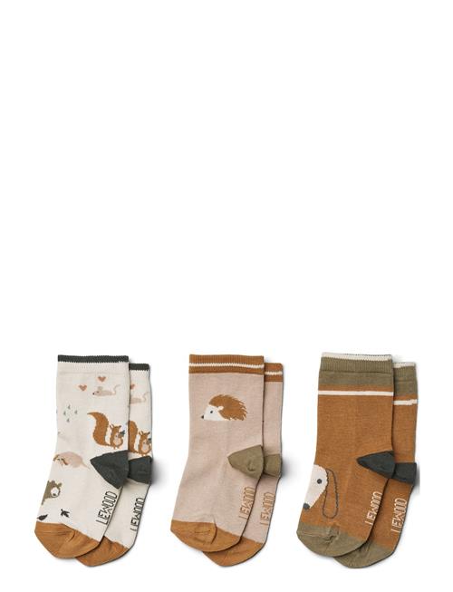 Liewood Silas Cotton Socks 3-Pack Liewood Patterned