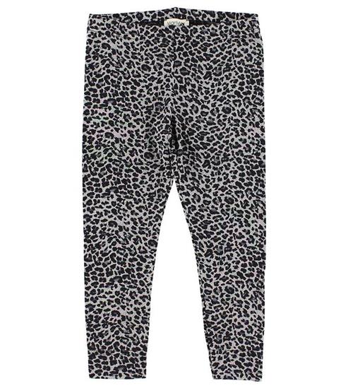 Se MarMar MarMar Leggings - GrÃ¥ Leopardprint ved KidsWorld