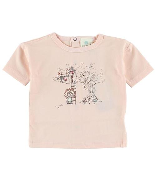 En Fant En Fant T-shirt - Lys rosa m. Print