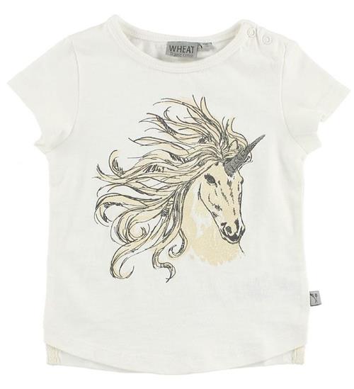 Wheat Wheat T-shirt - Ivory m. EnhjÃ¸rning