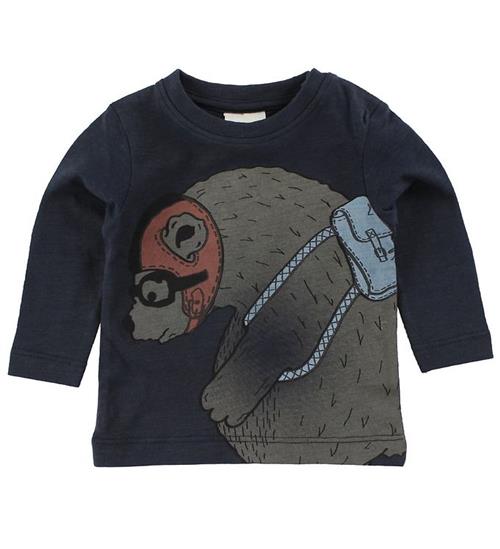 Se En Fant Bluse - Navy m. BjÃ¸rn ved KidsWorld