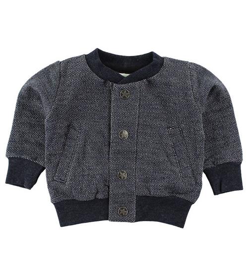 En Fant En Fant Cardigan - Navymeleret