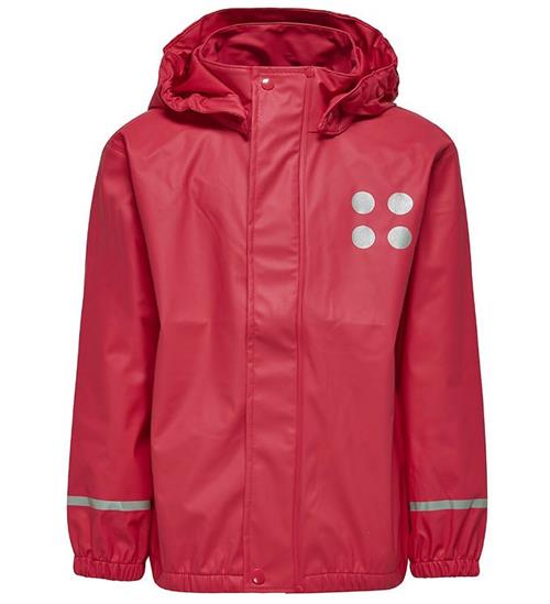 Se LEGOÂ® Wear Regnjakke - MÃ¸rk Pink ved KidsWorld