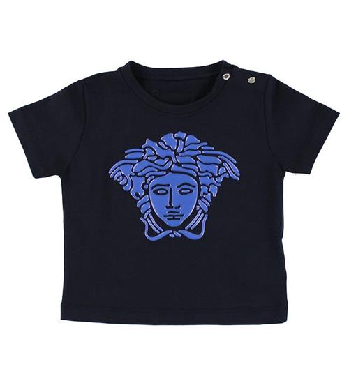 Versace Young Versace T-shirt - Navy m. BlÃ¥ Medusa