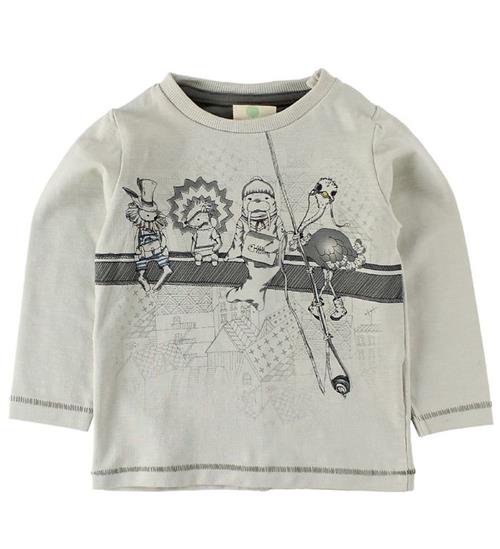 Se En Fant En Fant Bluse - Creme m. Dyr ved KidsWorld