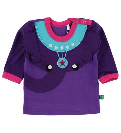 Se Freds World Bluse - Lilla m. Elefant ved KidsWorld