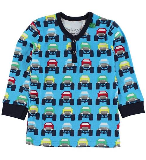 Freds World Freds World Bluse - BlÃ¥ m. Biler