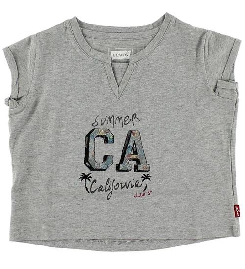 Levis Levis T-shirt - Chloe - GrÃ¥meleret m. California