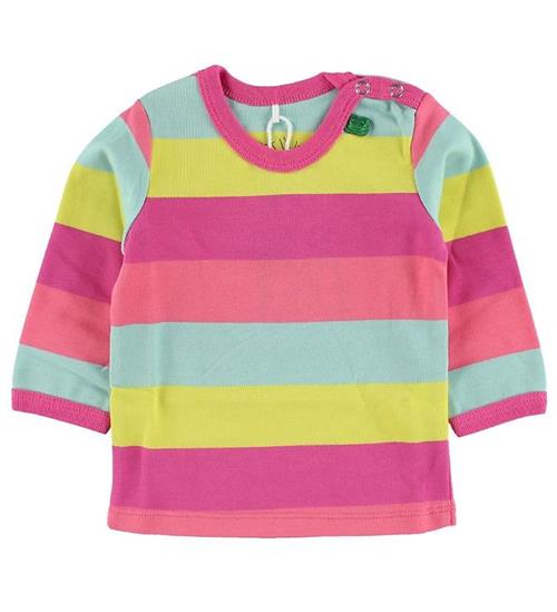 Se Freds World Bluse - Gul/Pink/Mint Stribet ved KidsWorld