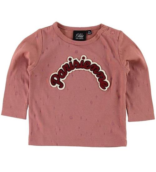 Se Petit by Sofie Schnoor Bluse - MÃ¸rk Rosa m. Patch ved KidsWorld