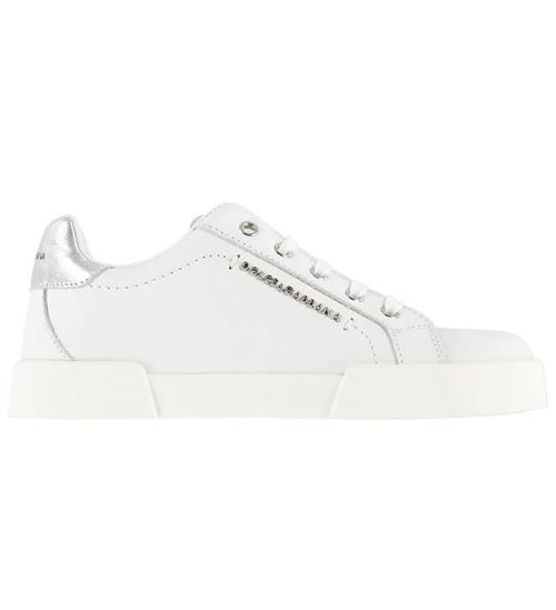 Dolce & Gabbana Dolce & Gabbana Sneakers - Hawaii - Hvid m. SÃ¸lv