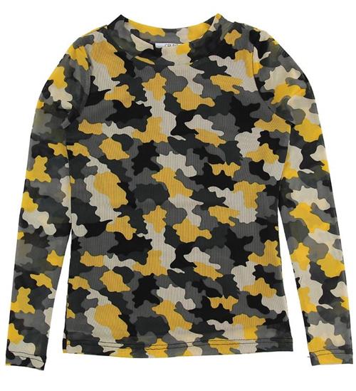 Grunt Bluse - Ellen - Mesh - Camo