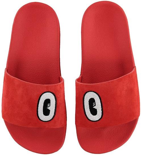 Se adidas Originals Badesandaler - Adilette - Active Red m. Ã?jne ved KidsWorld