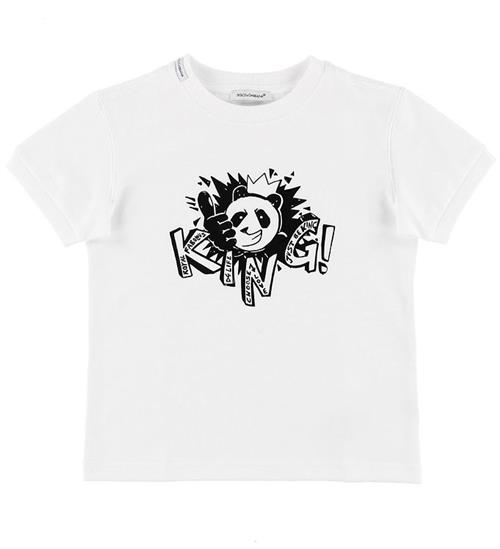 Dolce & Gabbana Dolce & Gabbana T-shirt - Hvid m. Panda