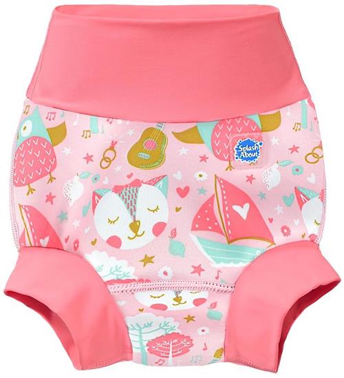 Se Splash About Splash About Blebadebukser - Happy Nappy - UV50+ - Owl & the Pus ved KidsWorld