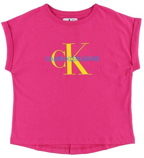 Calvin Klein Calvin Klein T-shirt - Pink m. Logo