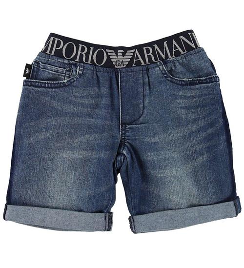 Emporio Armani Shorts - BlÃ¥ Denim