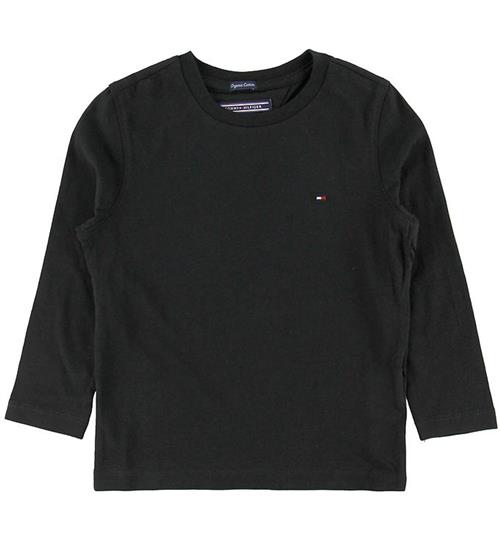 Se Tommy Hilfiger Bluse - Basic - Black ved KidsWorld