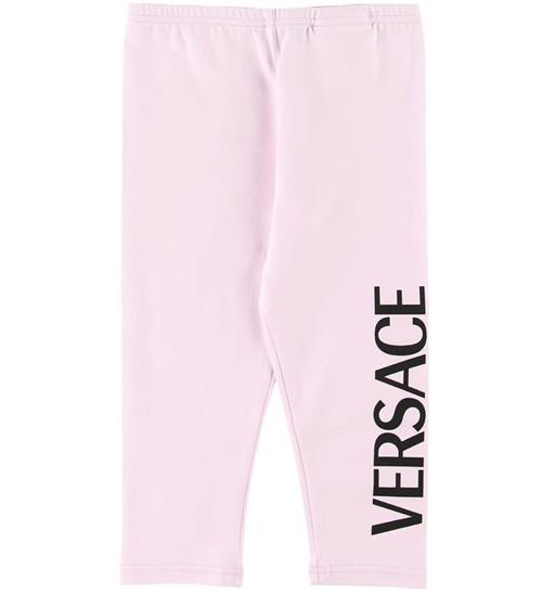 Se Versace Versace Leggings - Rosa ved KidsWorld