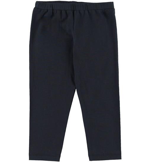 Se Emporio Armani Emporio Armani Leggings - Navy m. Guldbamse ved KidsWorld