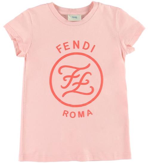 Fendi Fendi T-shirt - Rosa m. Logo