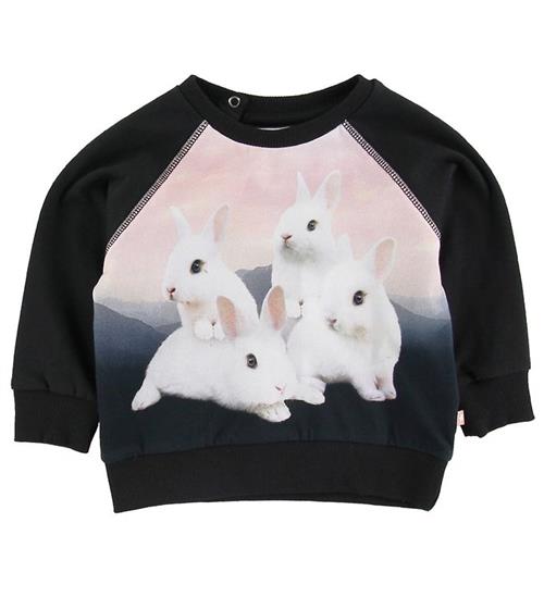 Se Molo Molo Sweatshirt - Elsa - White Bunnies ved KidsWorld