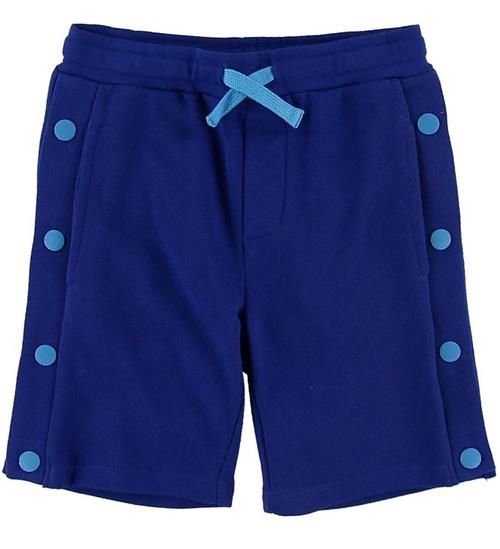 Stella McCartney Kids Sweatshorts - BlÃ¥ m. Knapper