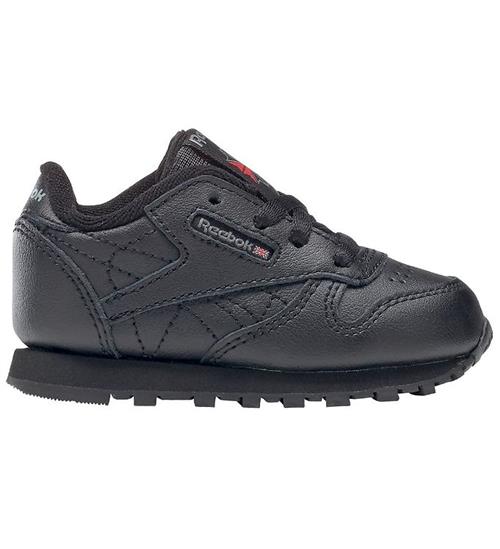 Se Reebok Reebok Sko - Classic Leather - Sort ved KidsWorld