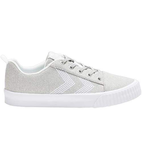 Hummel Hummel Sko - HMLBase Court Glitter Jr - SÃ¸lv