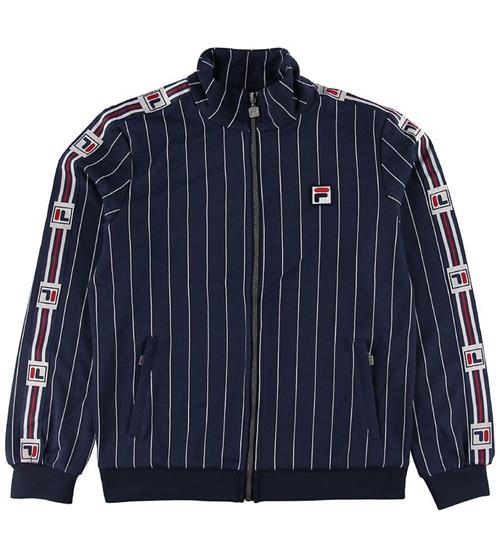 Fila Cardigan - Haben - Navystribet