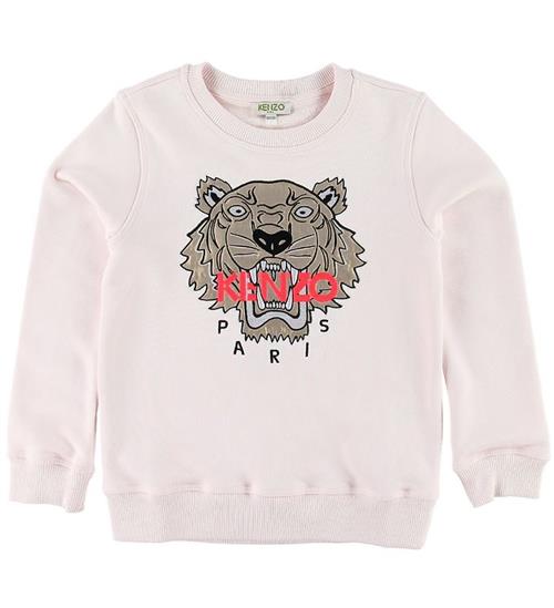 Se Kenzo Kenzo Sweatshirt - Tiger - Rosa ved KidsWorld