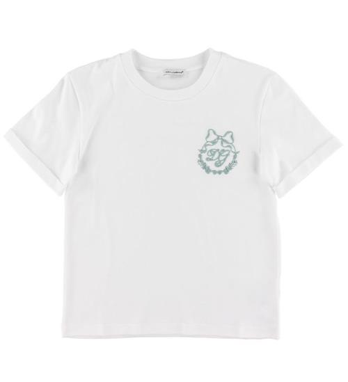 Se Dolce & Gabbana Dolce & Gabbana T-shirt - Hvid m. Logo ved KidsWorld