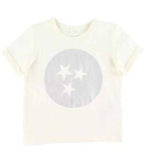 Stella McCartney Kids Stella McCartney Kids T-shirt - Stella Holographic - Hvid