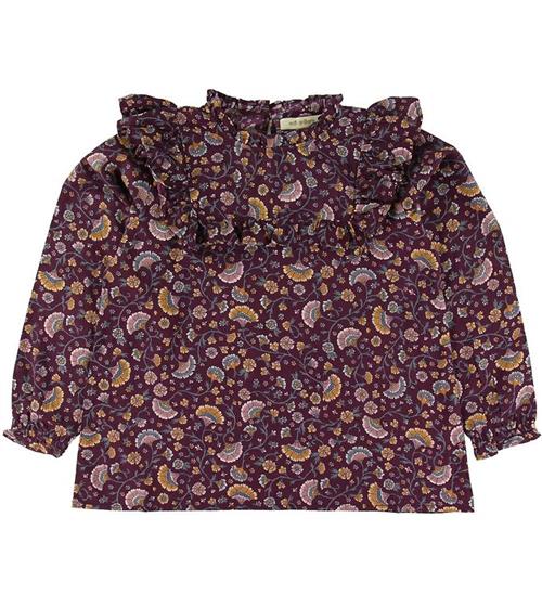 Se Soft Gallery Bluse - Gaxine - Lilla m. Blomster ved KidsWorld