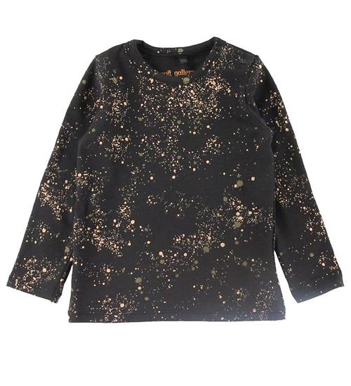 Se Soft Gallery Bluse - Bella - Jet Black m. Splash ved KidsWorld