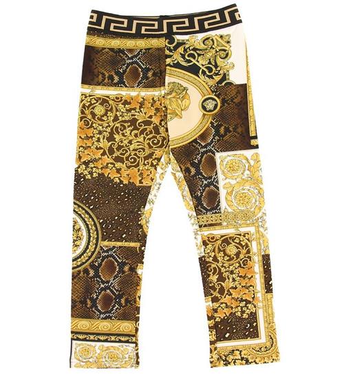 Versace Versace Leggings - Guld/MÃ¸nstret