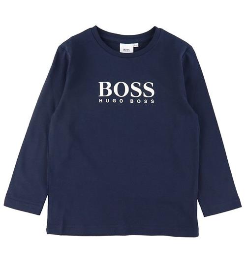 BOSS BOSS Bluse - Perm - Navy